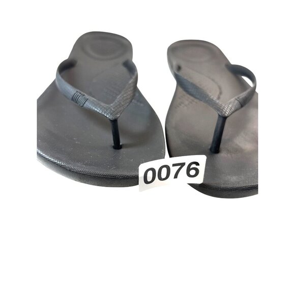 FltFlop Womens Flip flops Black Size 10 - Picture 8 of 8